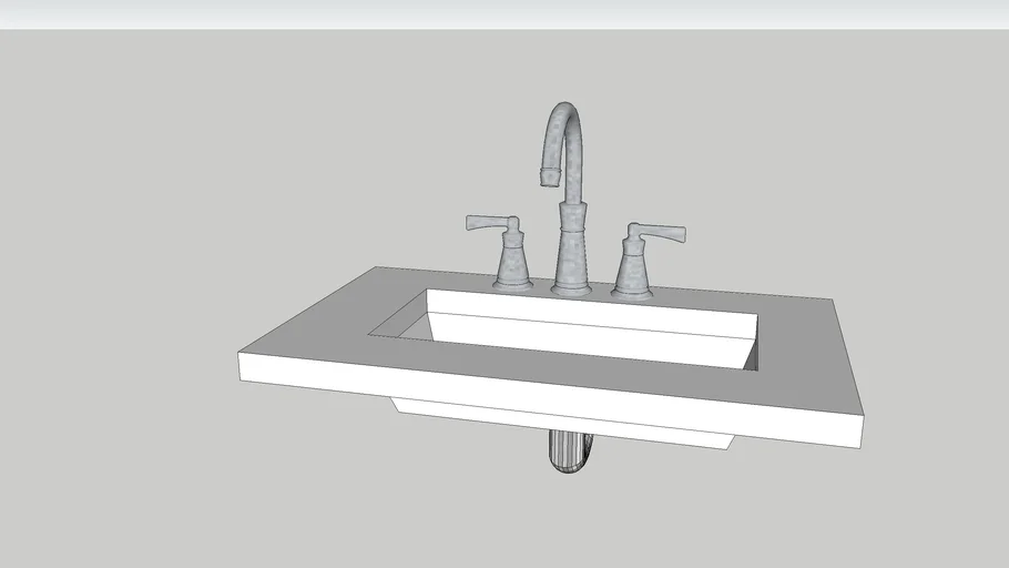 Wall Mounted Sink