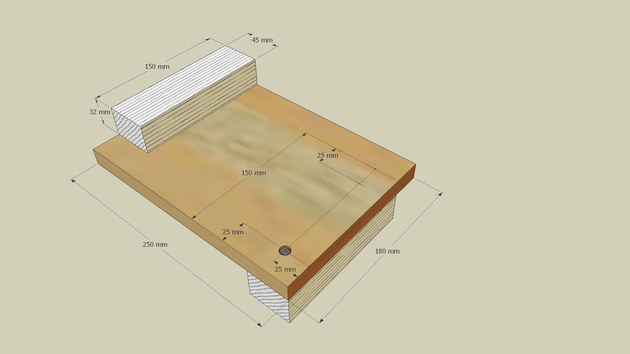 bench hook 3D Warehouse