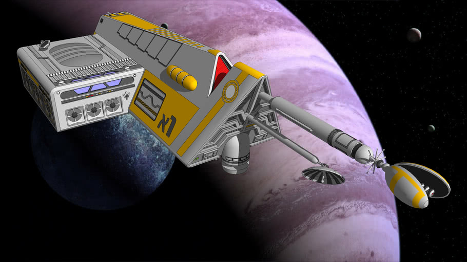 Traveller Donosevclass TypeSZ Survey Ship (v 1.1) 3D Warehouse