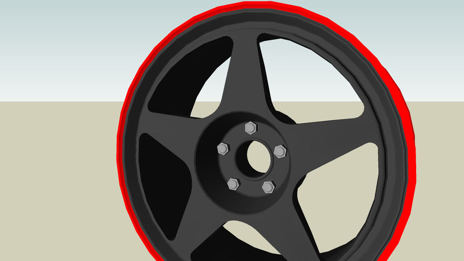 ROTA SlipStream 17x8.5 5pcd100 3D Warehouse