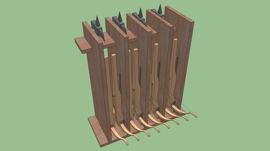 Weapon_Rack_Crossbows_Warhammers