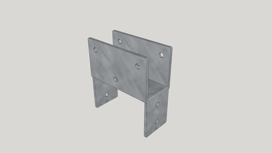 Post Cap Bracket 3D Warehouse