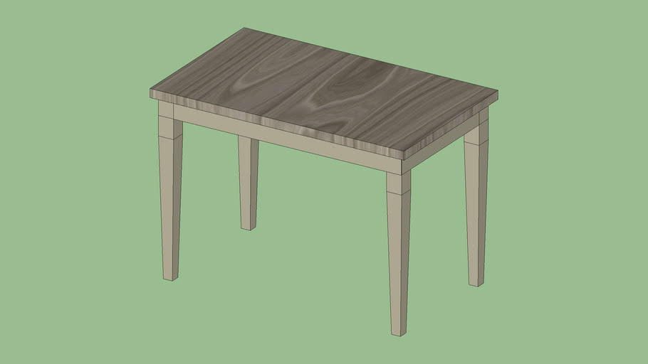 Crate & Barrel 45' Flip Small Vamelie Dining Table 3D Warehouse
