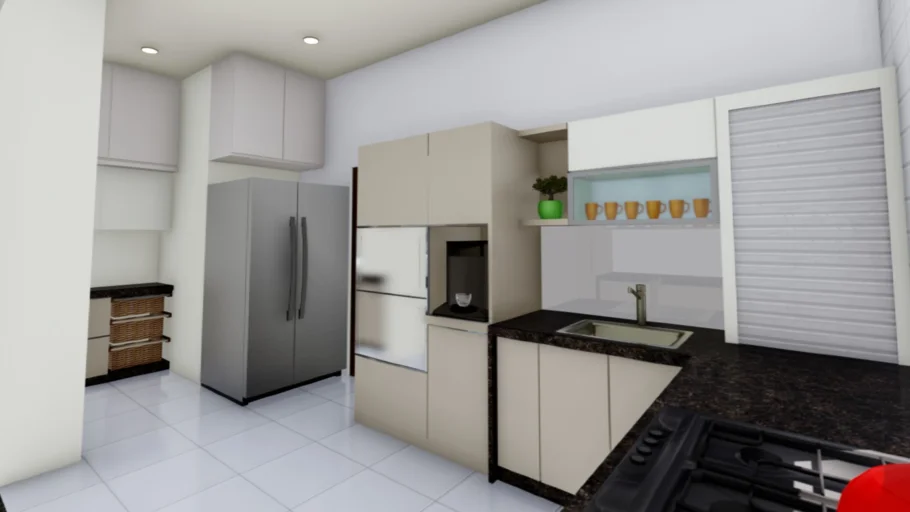 Modern Kitchen 3D Model