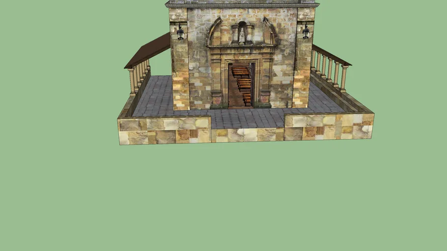El Santuario de la Virgen del Carbayu 3D Warehouse