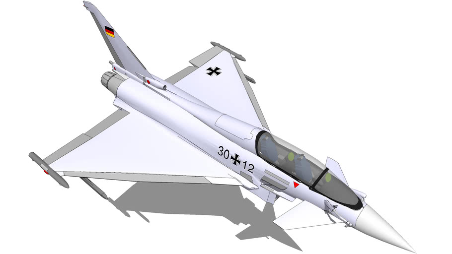 eurofighter typhoon blueprint