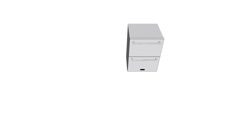 24' Thor Fridge Drawers 3D Warehouse