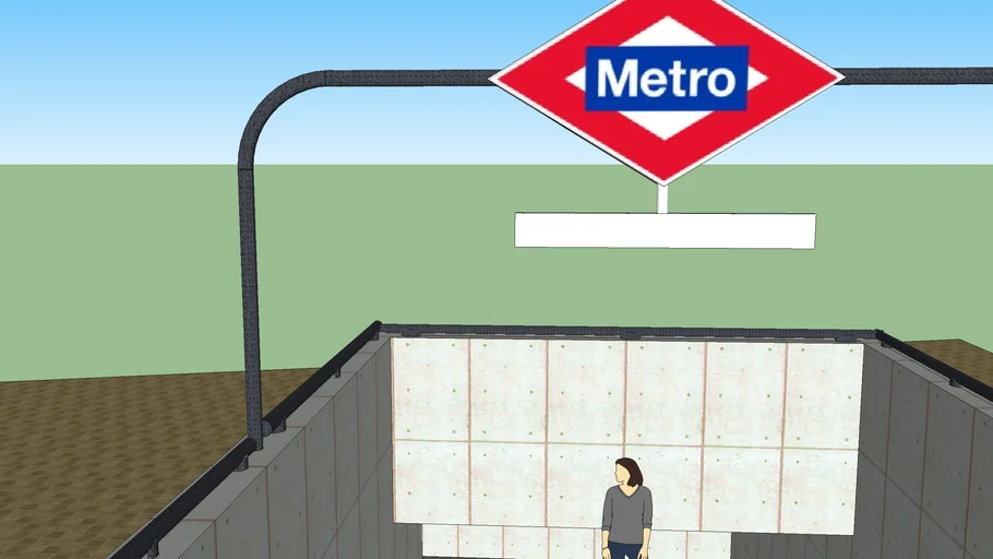Landing Números 3D – Metro
