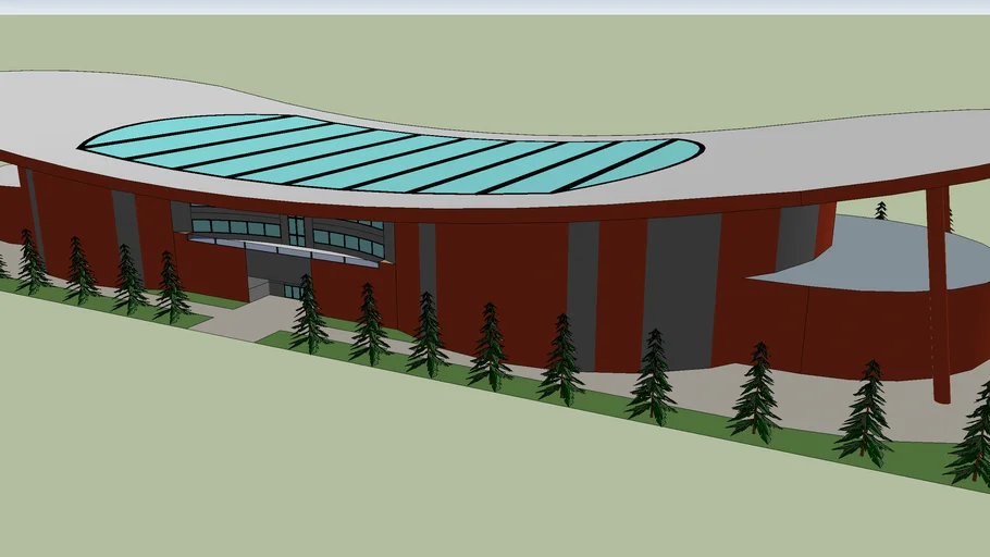 comunity building | 3D Warehouse