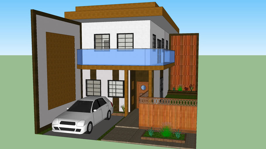 modern small house plans 3d