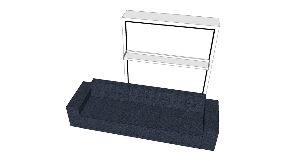 Clei Oslo Wall Bed 3D Warehouse