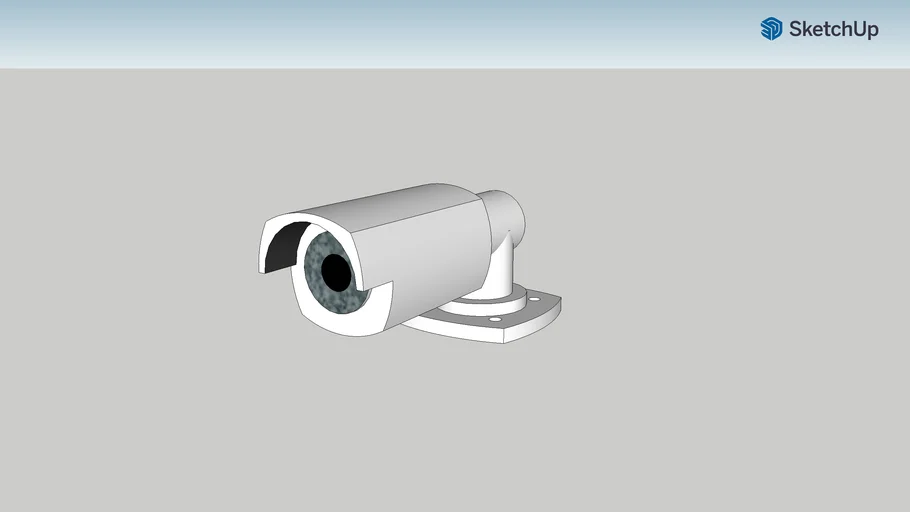 CCTV Camera 3D Warehouse