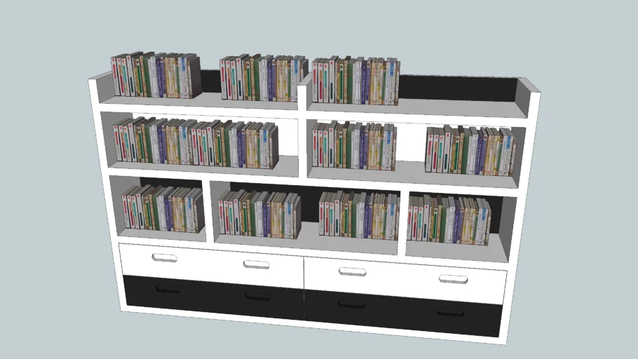 Bookcase | 3D Warehouse