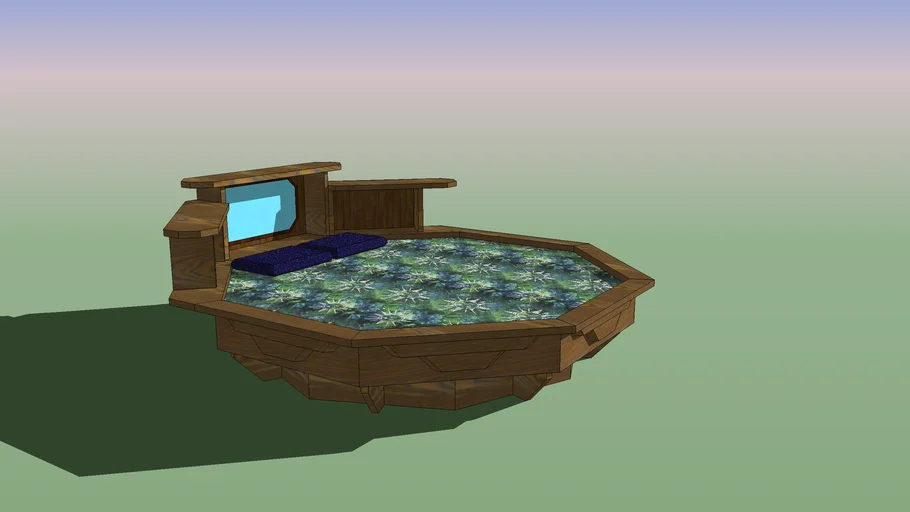 Octagon Waterbed