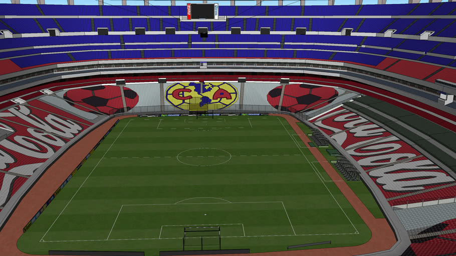 Estadio Azteca 3d Warehouse