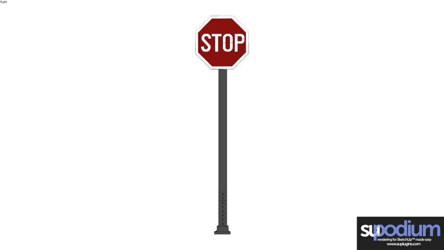 Podium Browser STOP sign