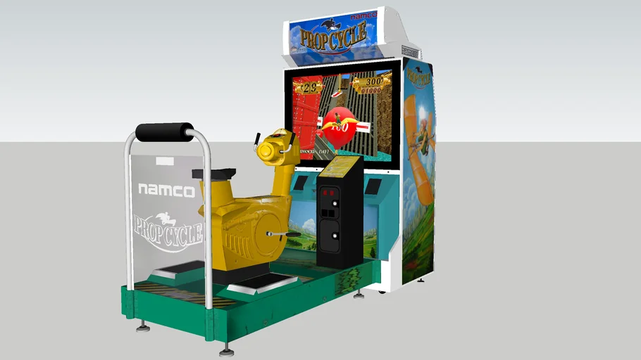 Prop Cycle arcade game 3D Warehouse