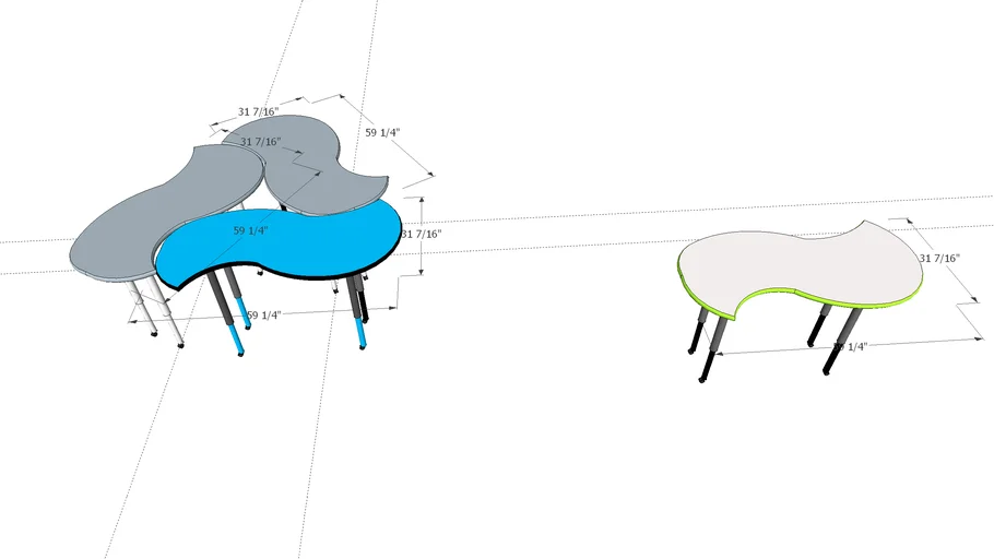 swiggle table | 3D Warehouse