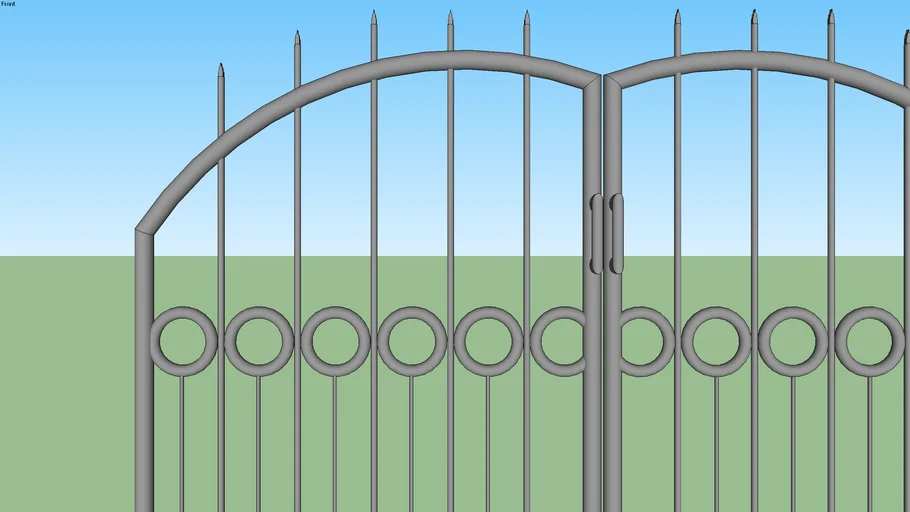Tralis Pintu Besi | 3D Warehouse