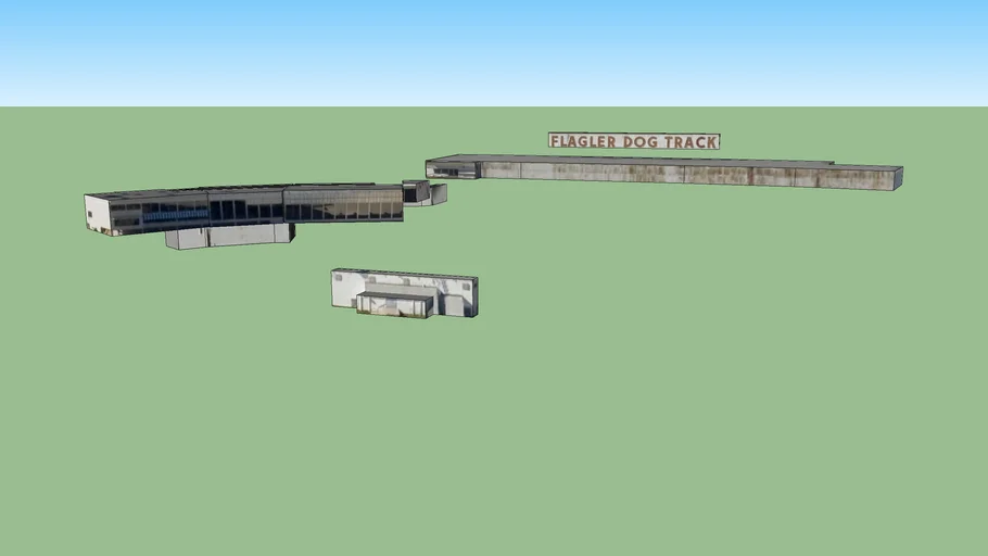 Flagler Dog Track, Miami, FL, USA 3D Warehouse