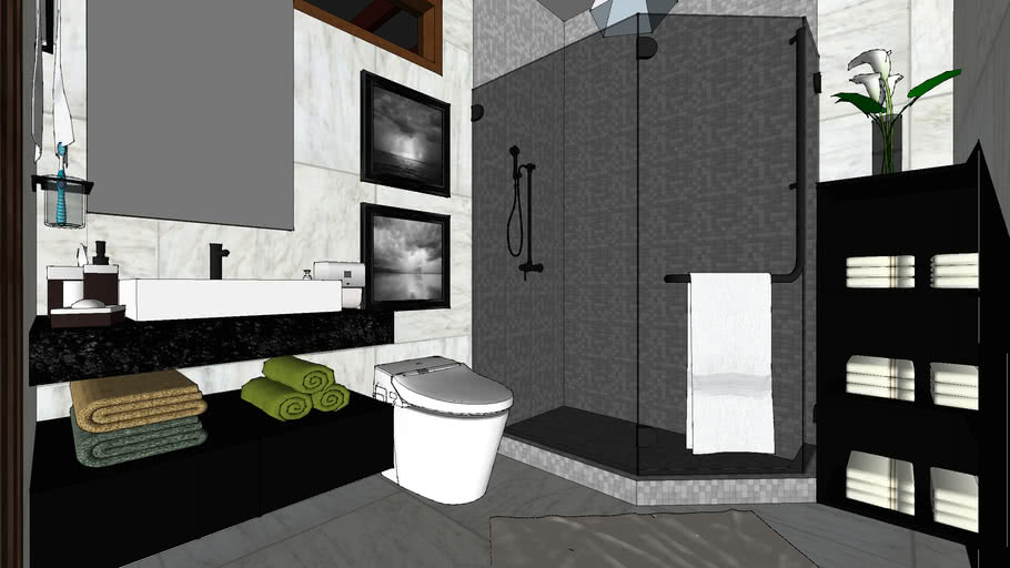 Bathroom / Toilet | 3D Warehouse