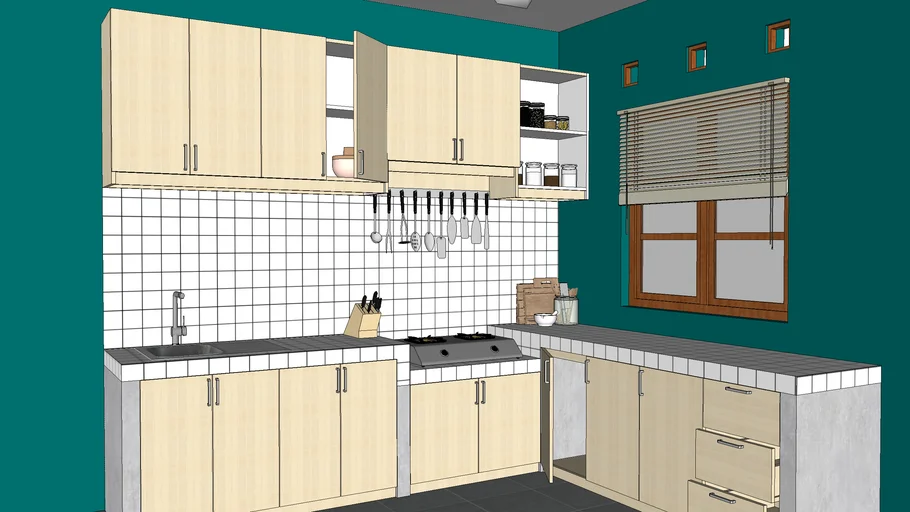 Kitchen Set - - 3D Warehouse