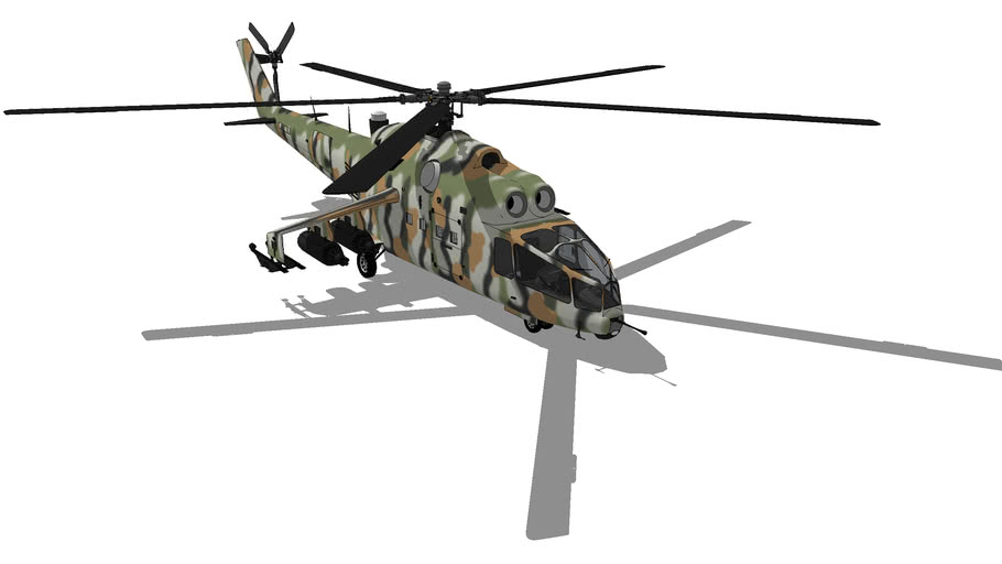 Mil Mi-24A | 3D Warehouse