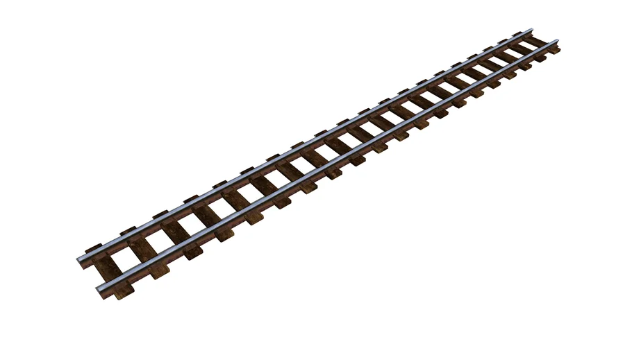 railroad-10-meters-3d-warehouse