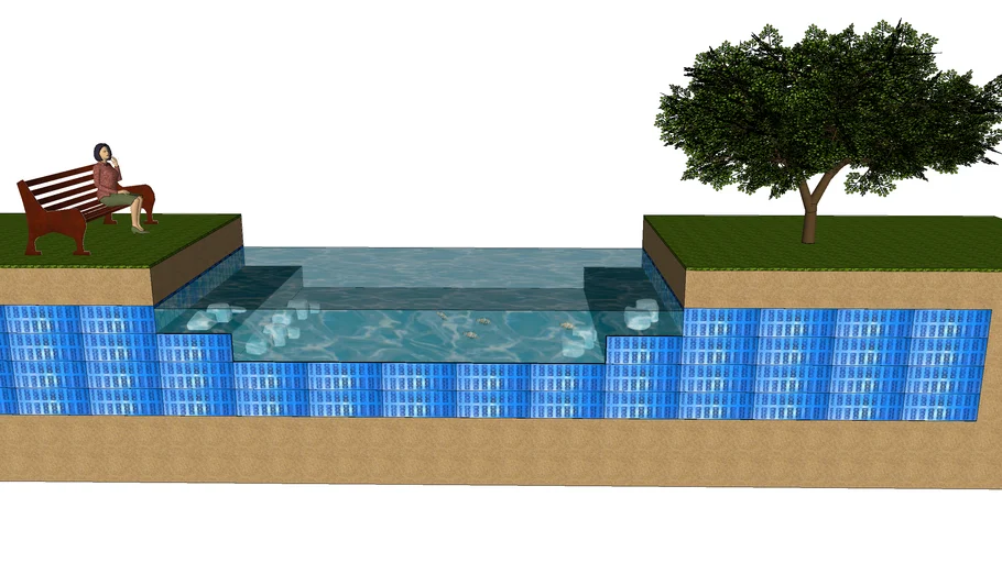 Artificial Lake Aquacell 3D Warehouse