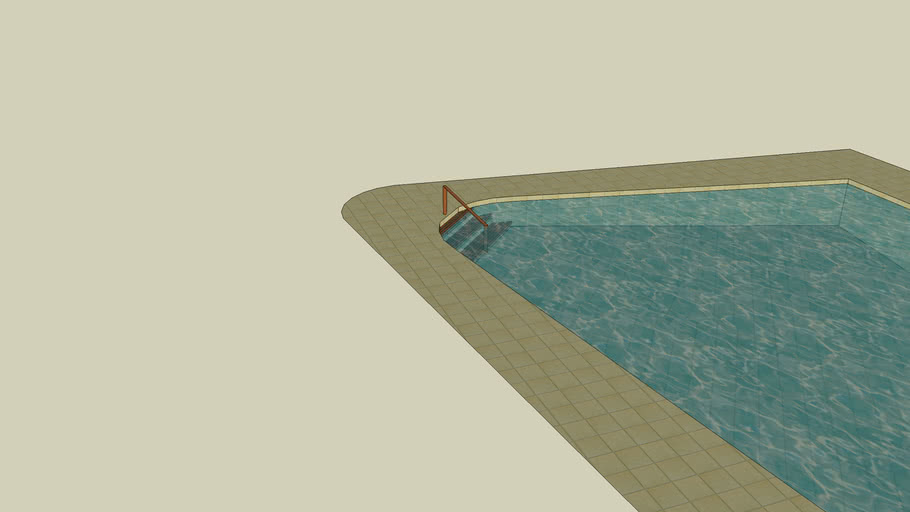 Odd Shaped Swimming Pool | 3D Warehouse