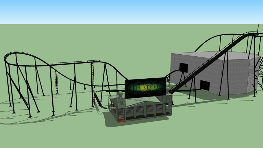 th13teen alton towers 3D Warehouse