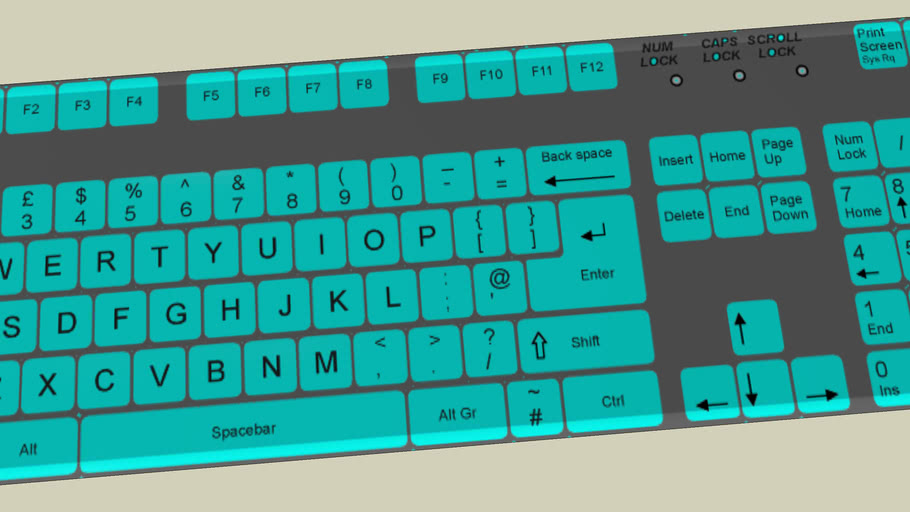 keybroad | 3D Warehouse