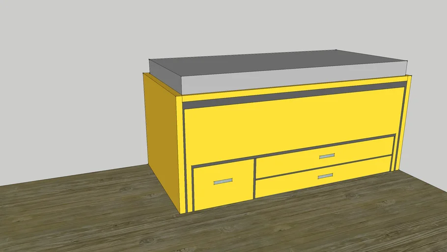 Trundle Bed 3d Warehouse