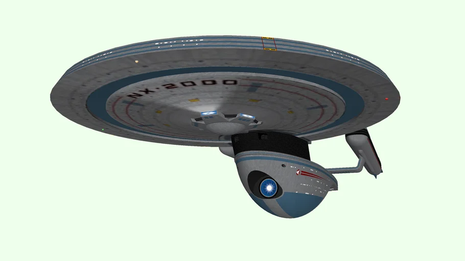 USS Excelsior NX-2000 | 3D Warehouse