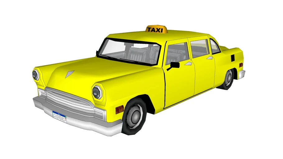 Taxi car | 3D Warehouse