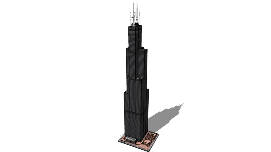 willis tower sketch