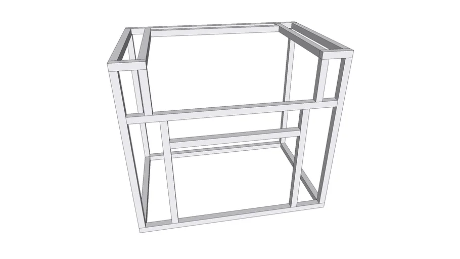 Alfresco 30' Sink / Ice drawer Frame 3D Warehouse