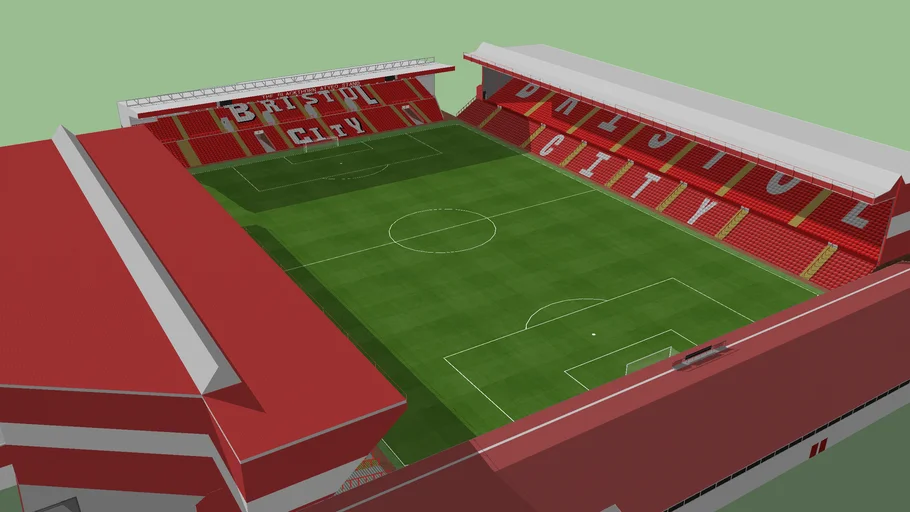 Ashton Gate Bristol City 3D Warehouse