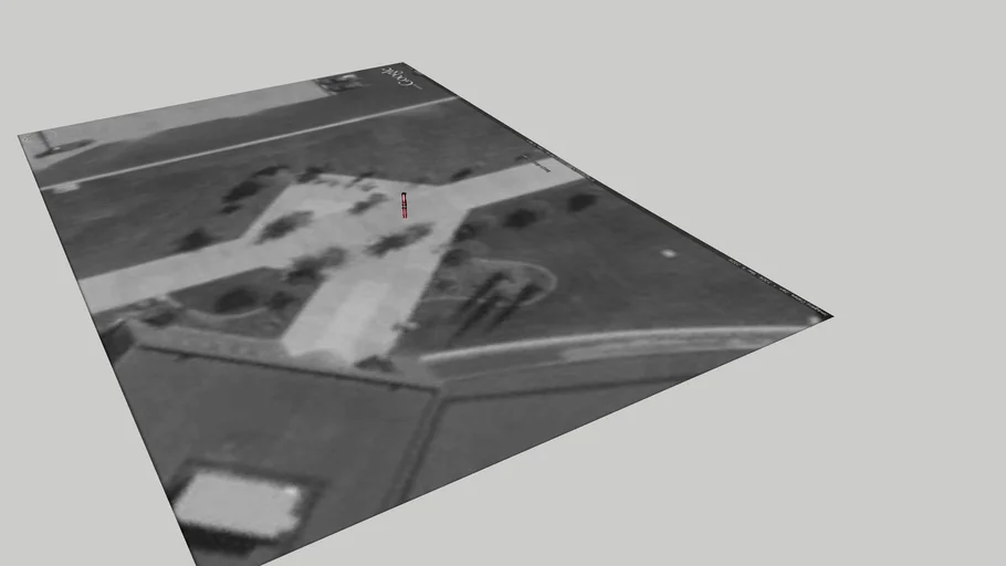 Emergency Blue Light Pole 3D Warehouse