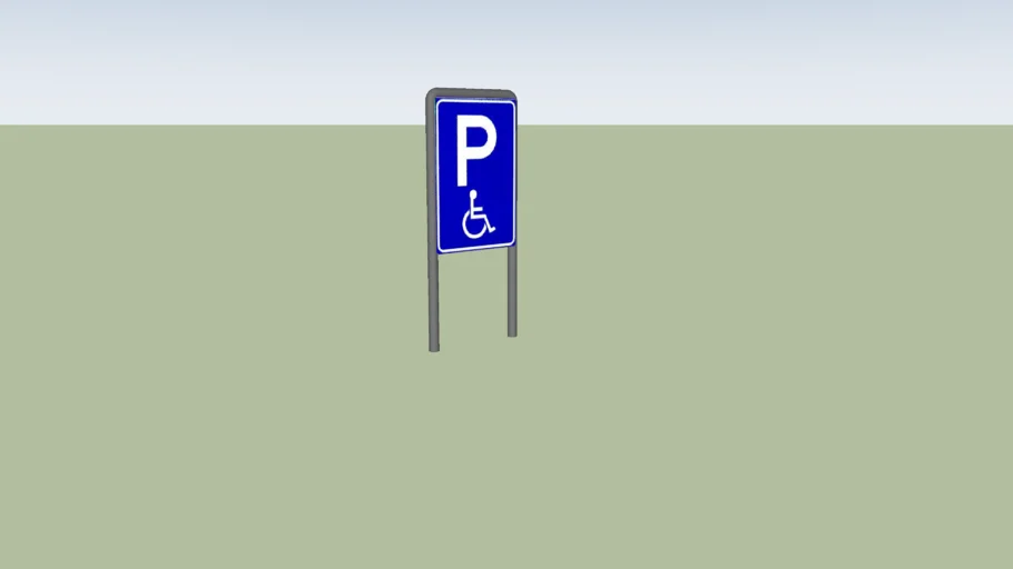 Disabled Parking Sign