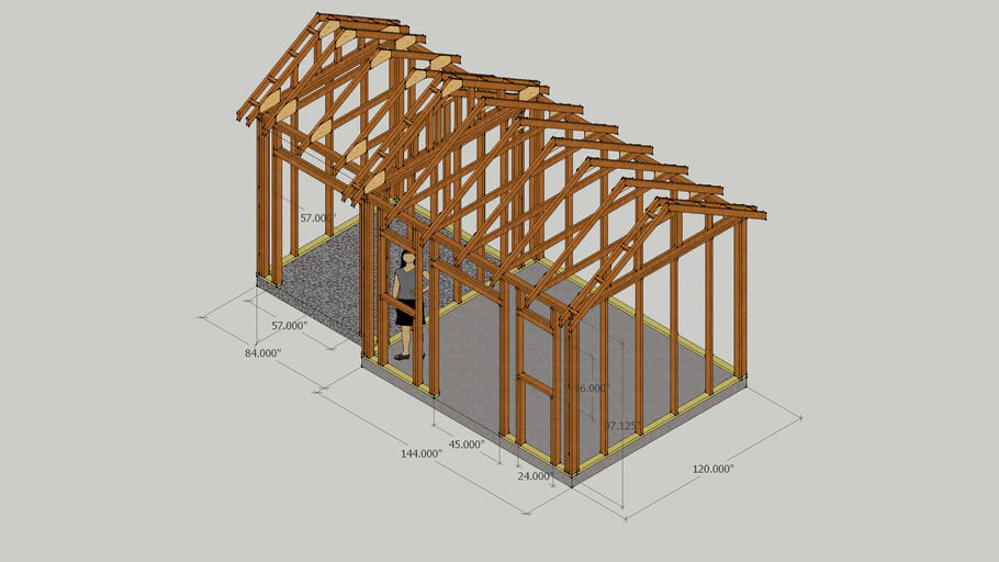 Shed Version 2 | 3D Warehouse