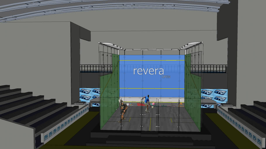 Squash court by ikce design 3D Warehouse