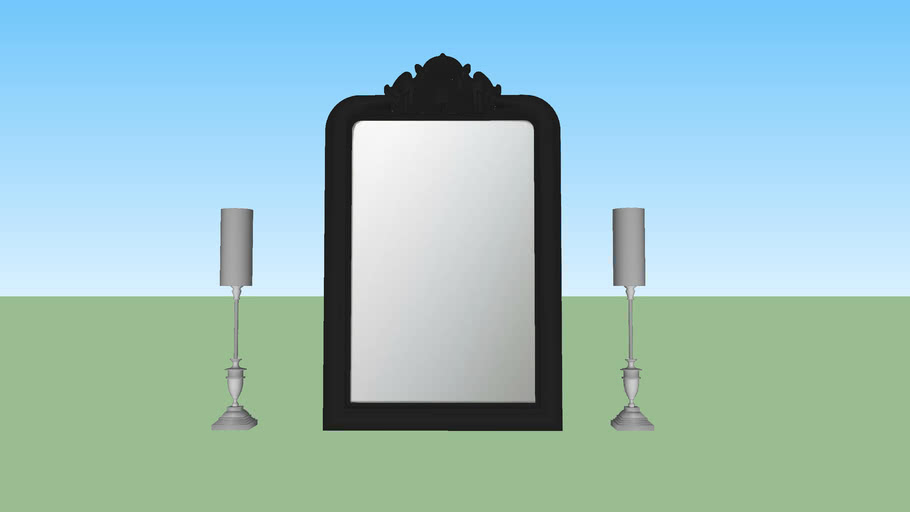 wall mirror 3D Warehouse