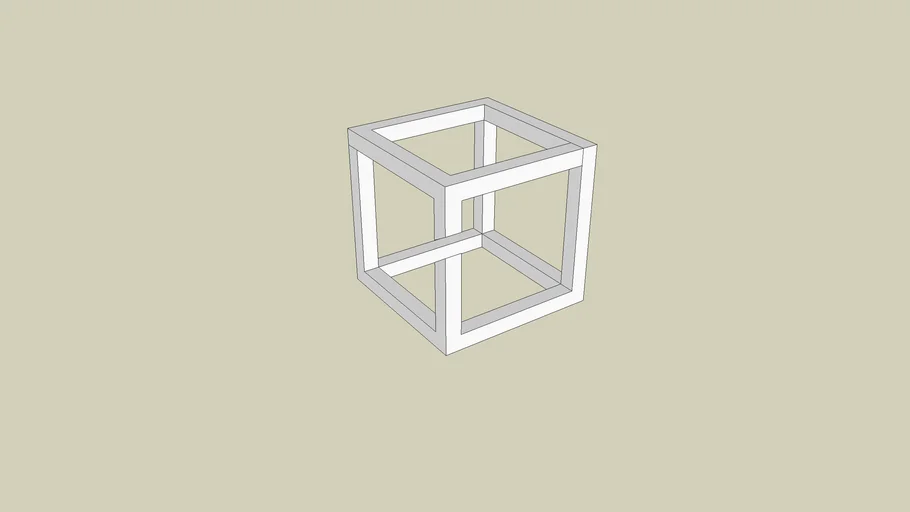 Impossible Cube | 3D Warehouse