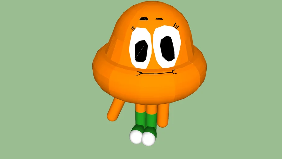 Penny from The Amazing World Of Gumball 3D model