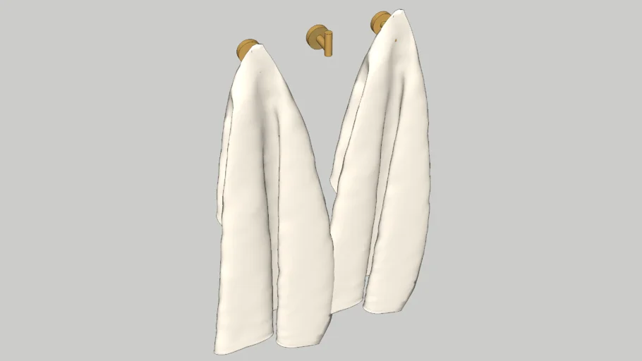 Hanging Robes on Gold Hooks