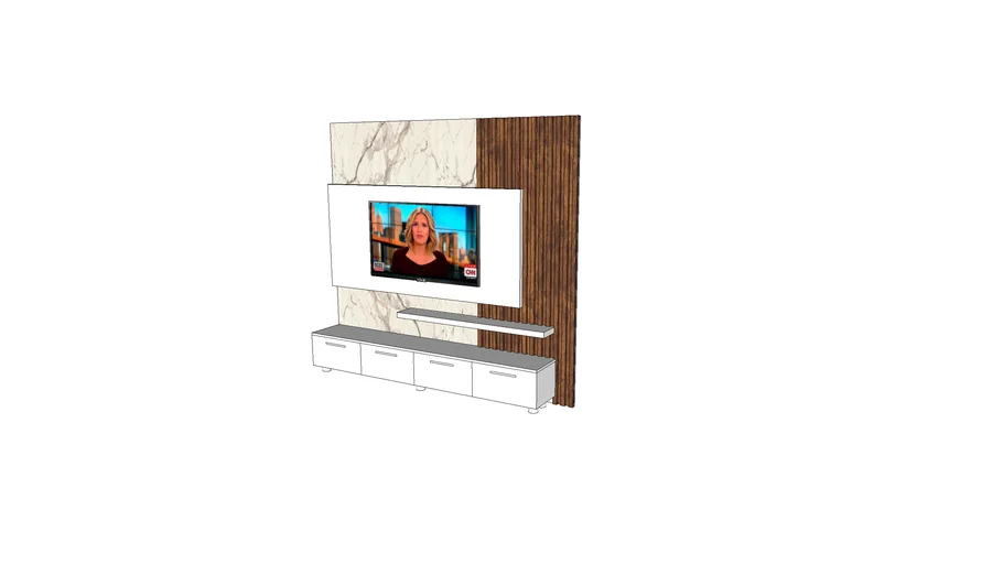 MODERN TV UNIT 3D Warehouse, 57% OFF