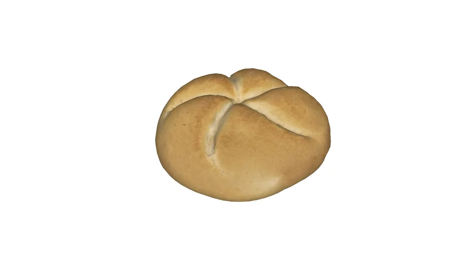 Kaiser Bread Roll 3D Warehouse