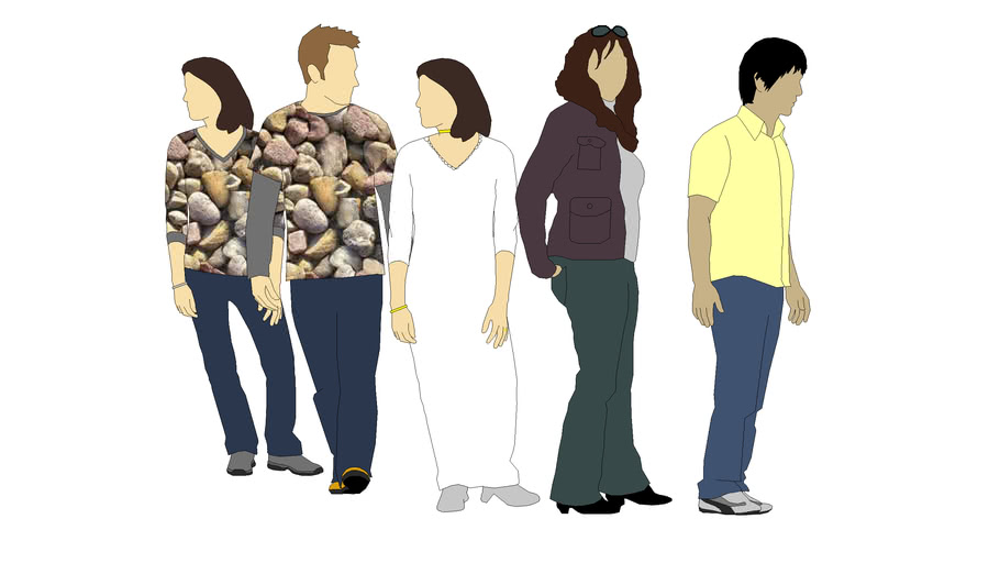 The People of the world of Google Sketchup 3D Warehouse