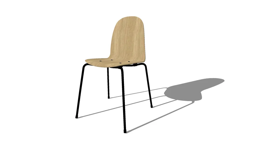 Nam Nam Contract Chair, 4 leg, by Icons of Denmark